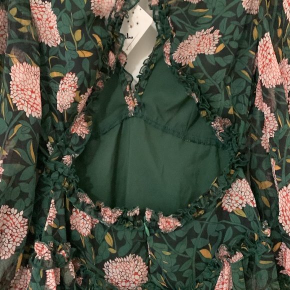 Floral open back dainty dress - Picture 8 of 14